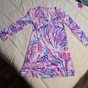 Colorful Long Sleeve Essie Dress